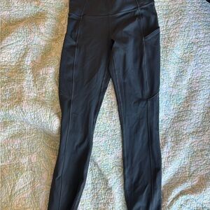 Black High-Waisted Leggings